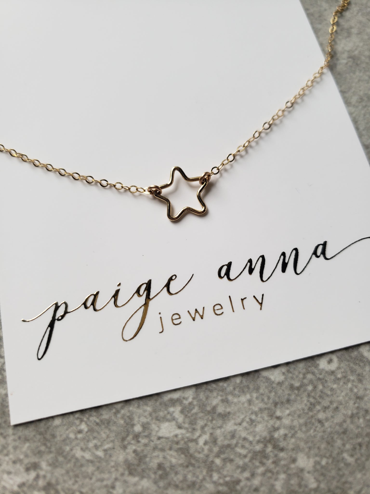 Open Star Bracelet – Paige Anna