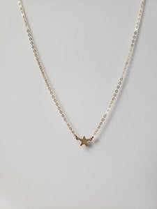 Solid Star Necklace