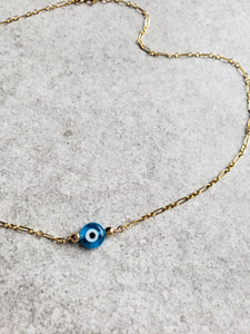 Evil Eye Necklace - Large Bead
