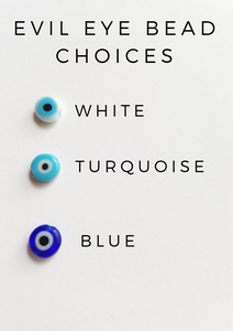 Evil Eye and Gemstone Necklace